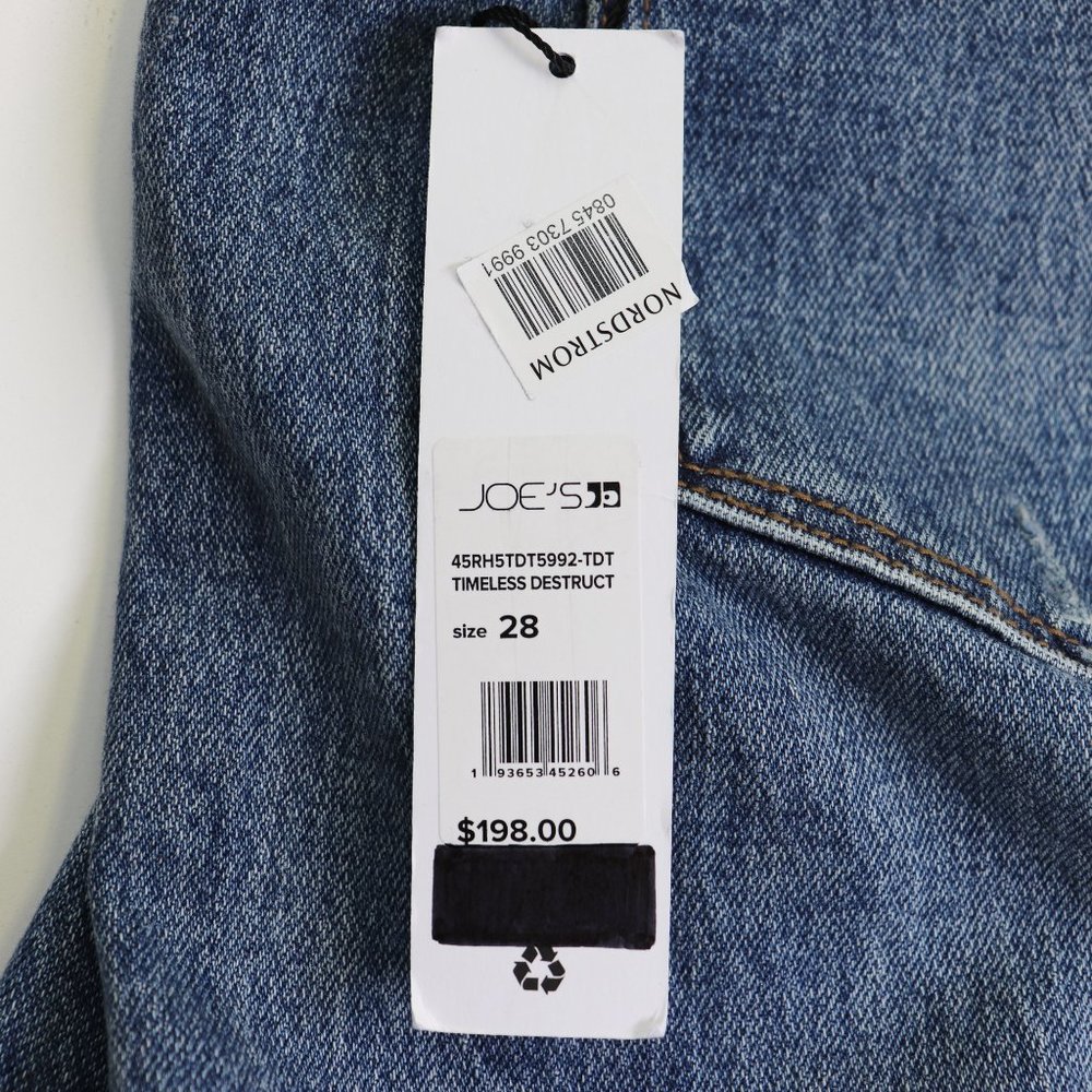 NWT Joe's Jeans The Scout Jeans Slim Boyfriend Distressed Timeless Destruct 28 - Picture 7 of 11
